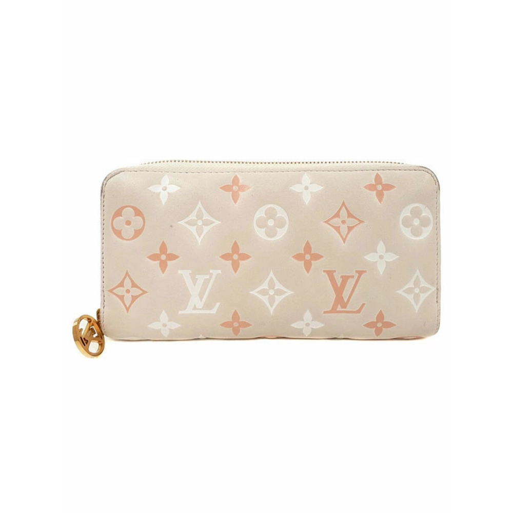 Louis Vuitton Monogram Zippy Wallet Round Zipper Long